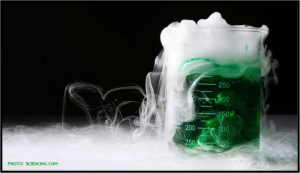 Hands on Museum - showing dry ice smoke